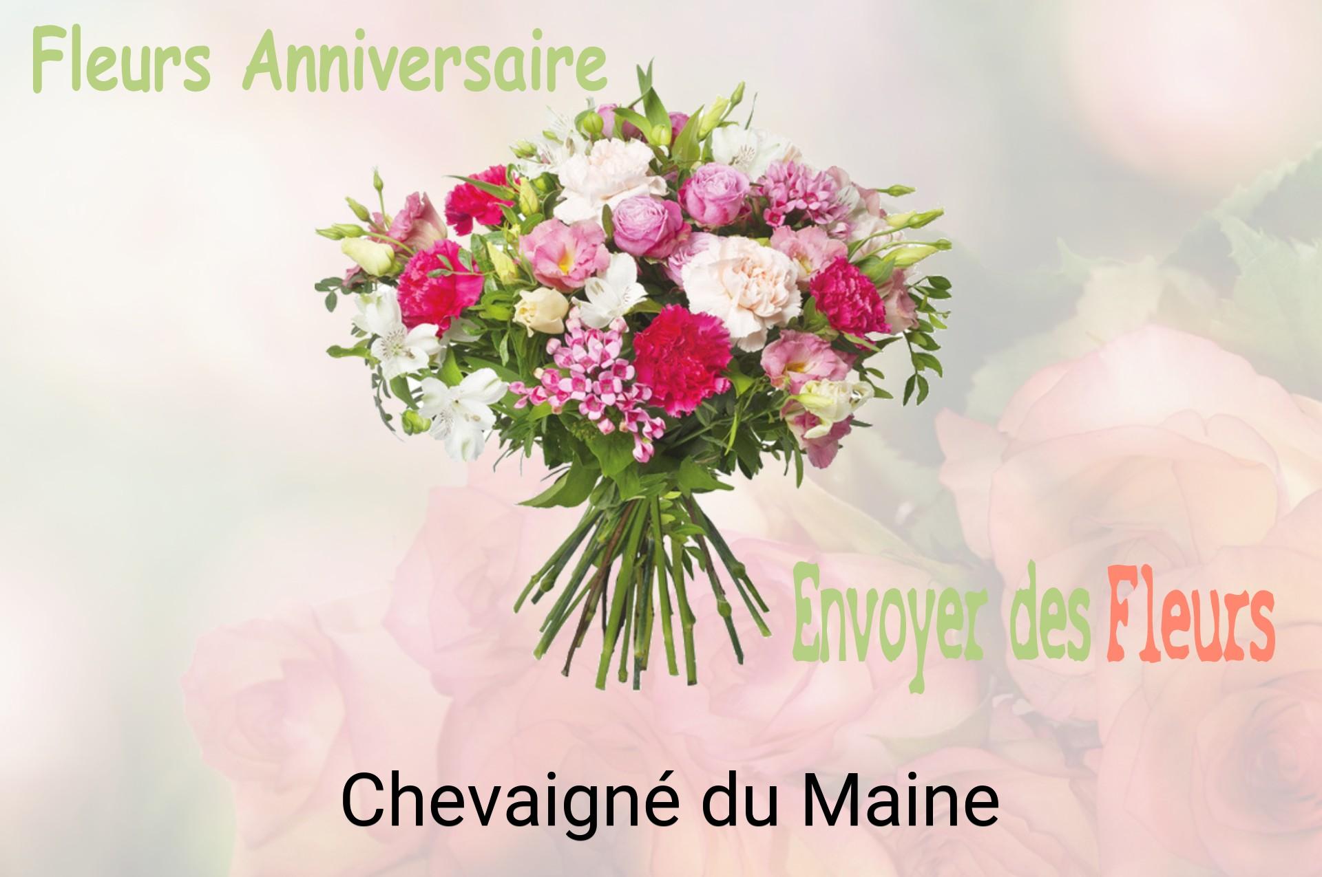 Bouquet de fleurs d’anniversaire livré à Chevaigné-du-Maine