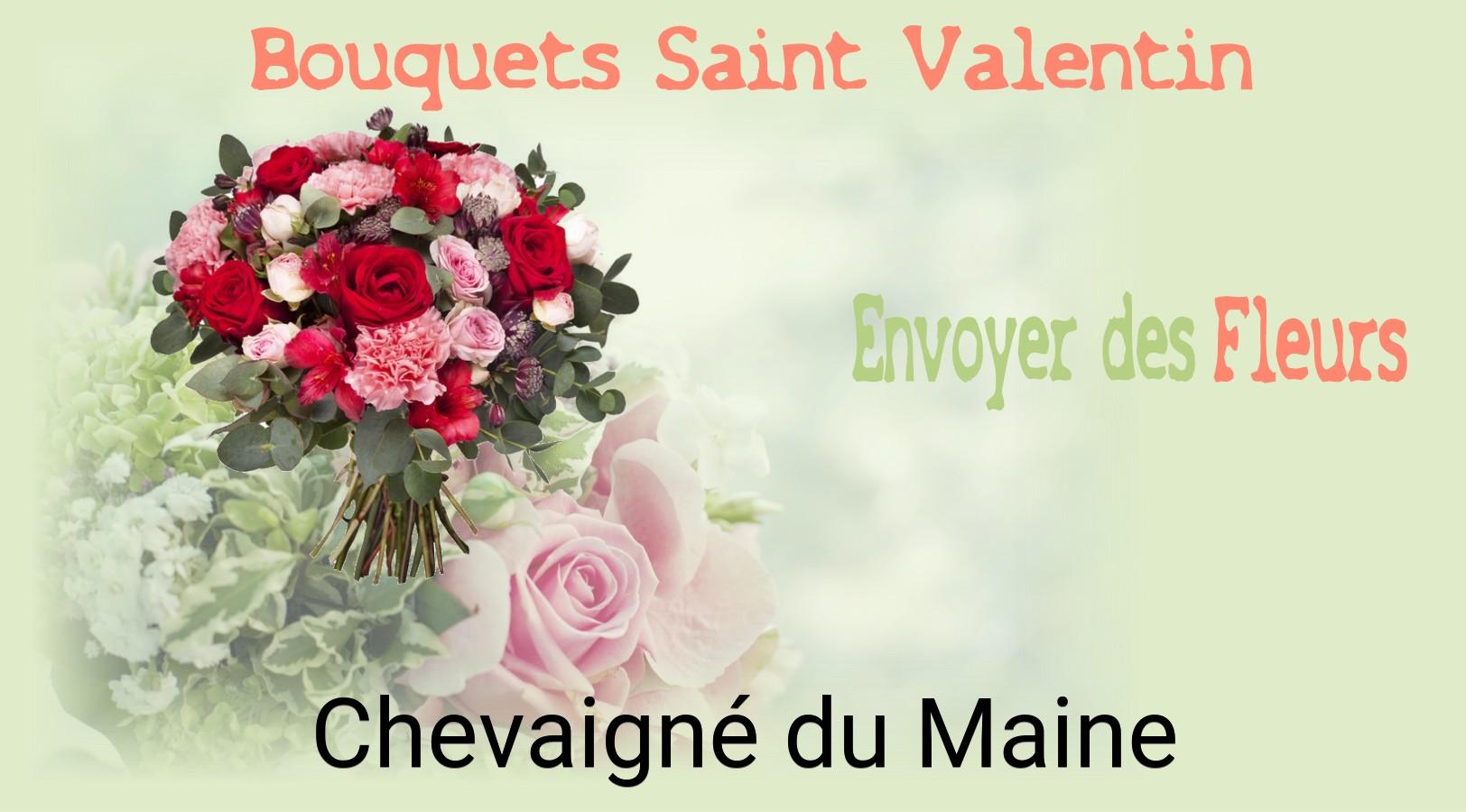 Roses de Saint-Valentin livrées à Chevaigné-du-Maine